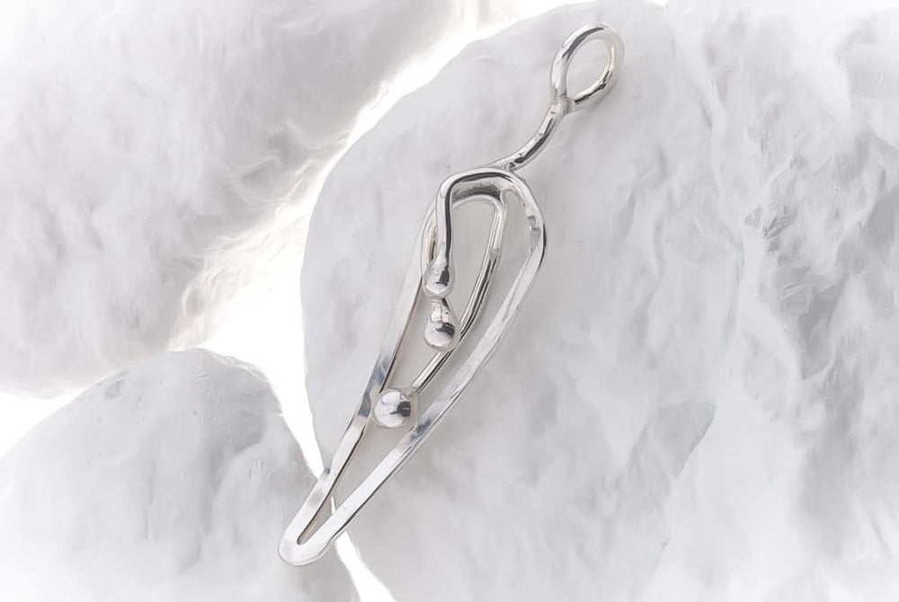 Månadsblomman Februari halsband – huvudbild