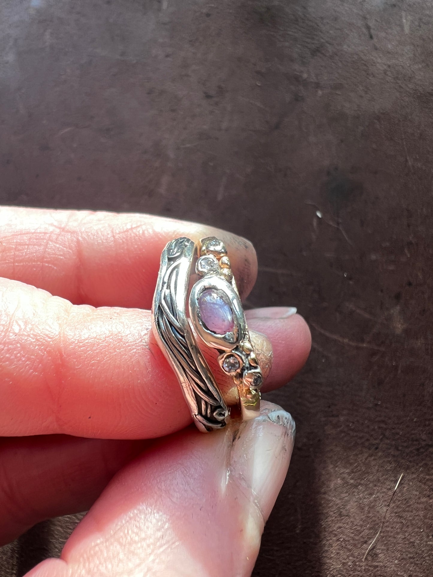 Star Ruby Ring set 1