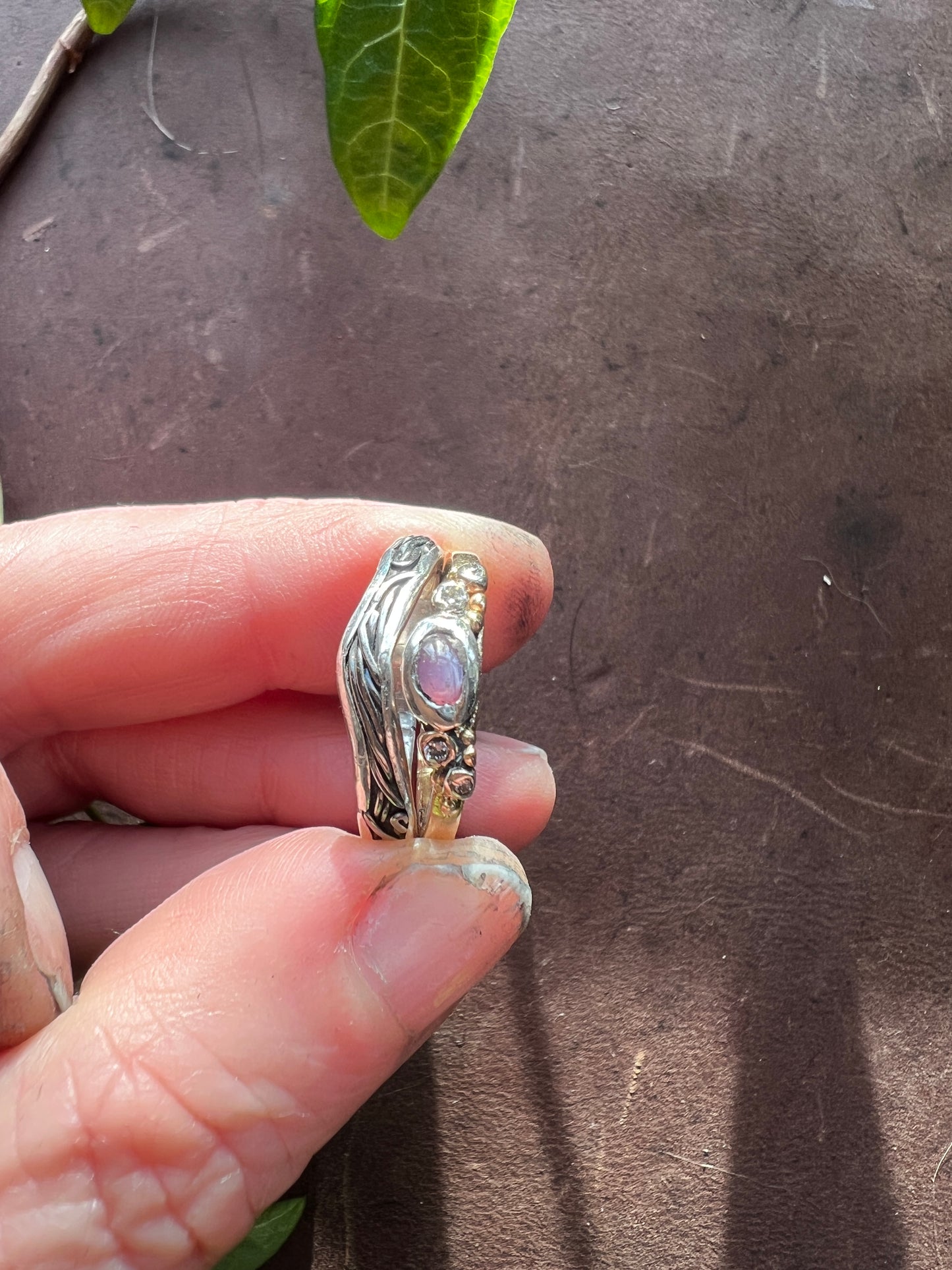 Star Ruby Ring set 1