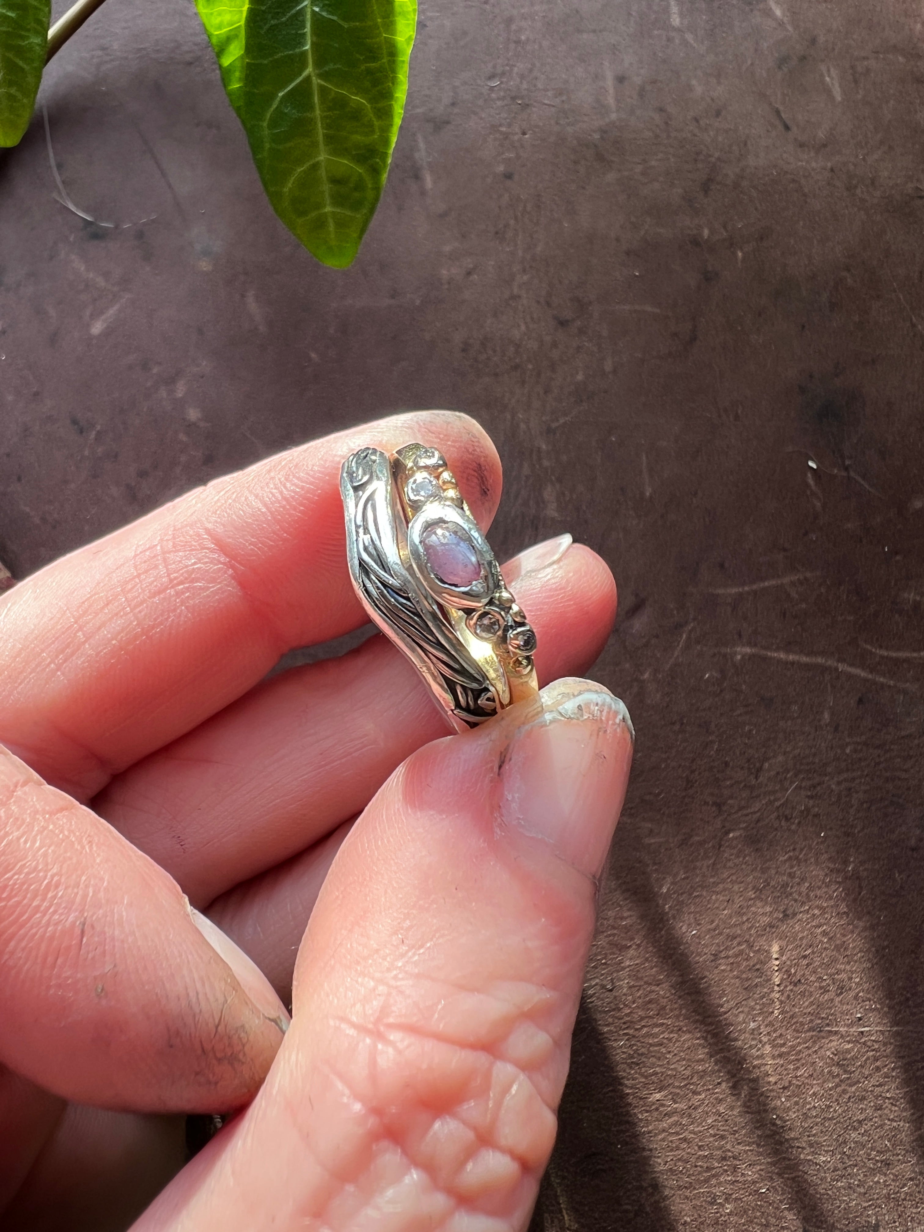 Star Ruby Ring set 1