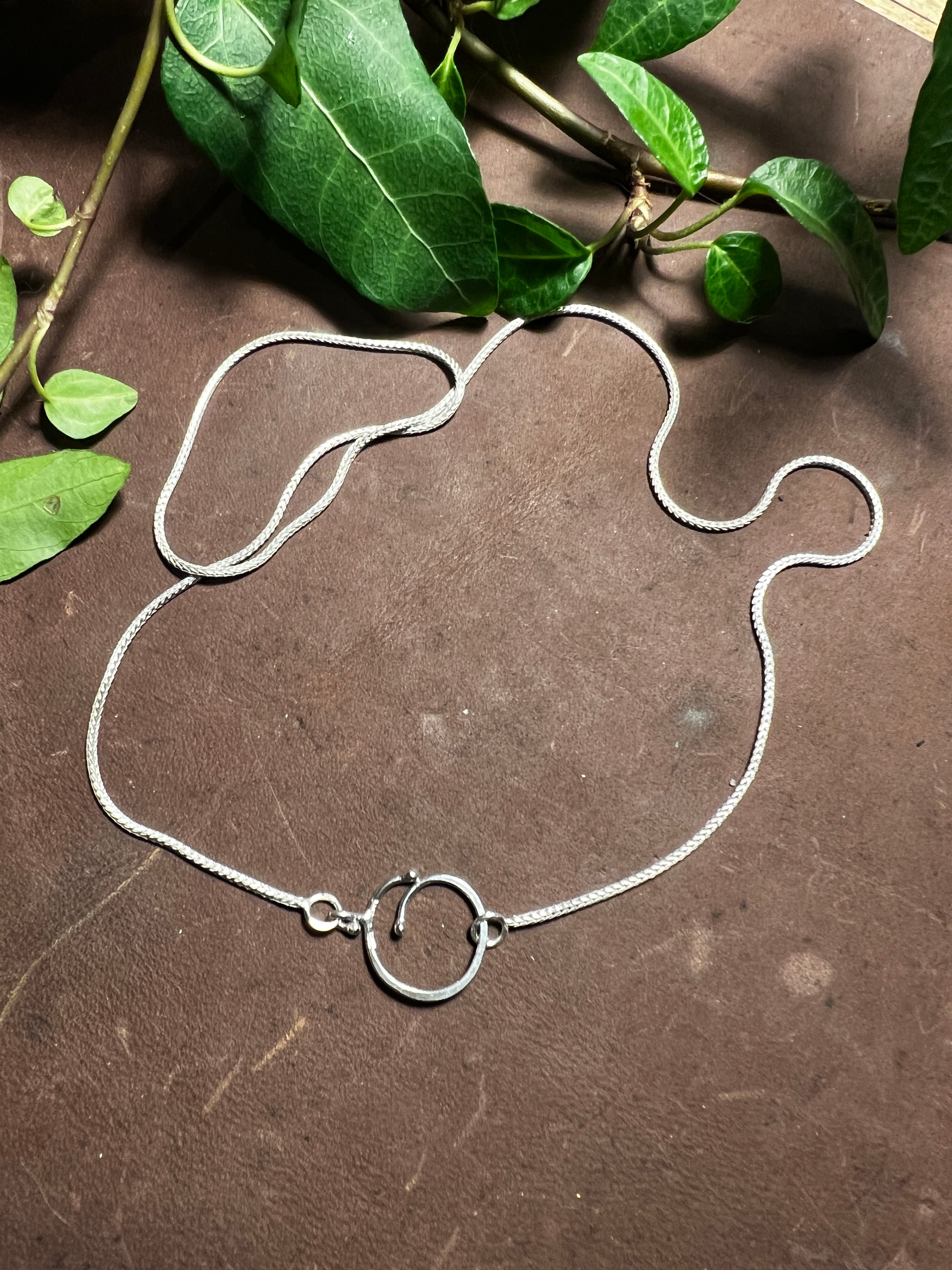 Nicalåset/Lilla Götalåset on snake chain 1.5mm