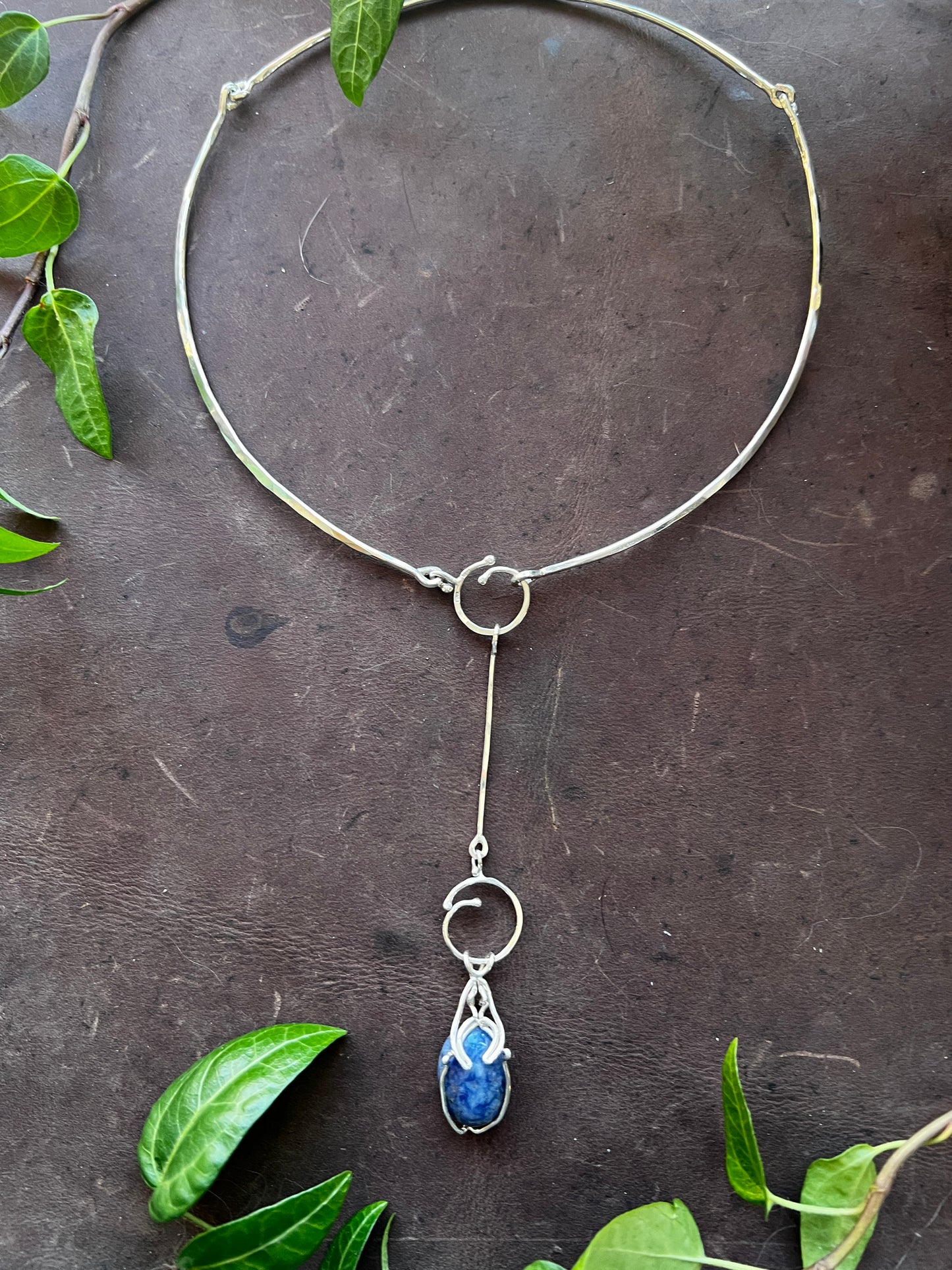 Jewel Beetle No. 9 Collié with Sodalite