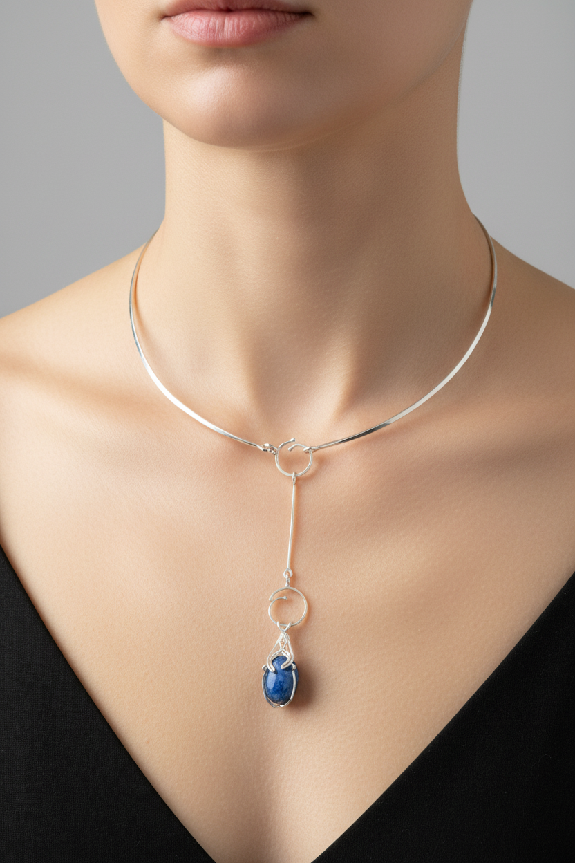 Jewel Beetle No. 9 Collié with Sodalite