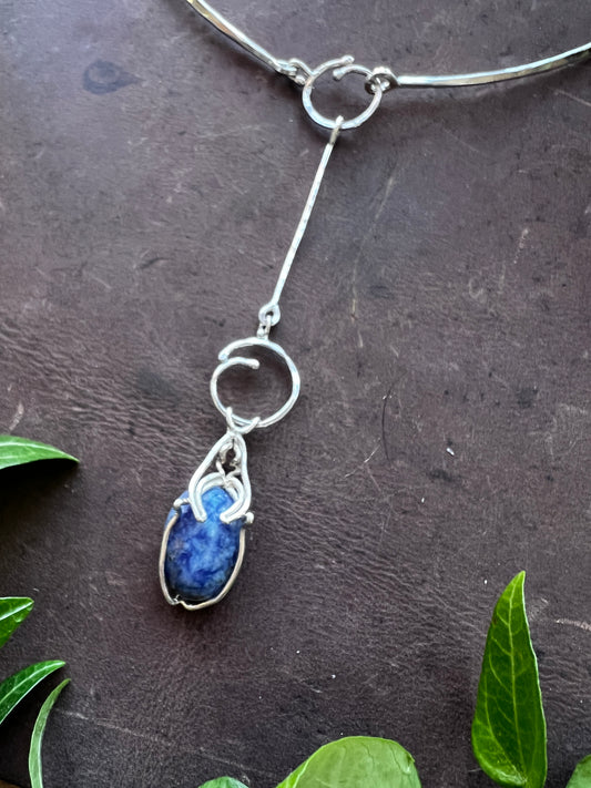 Jewel Beetle No. 9 Collié with Sodalite