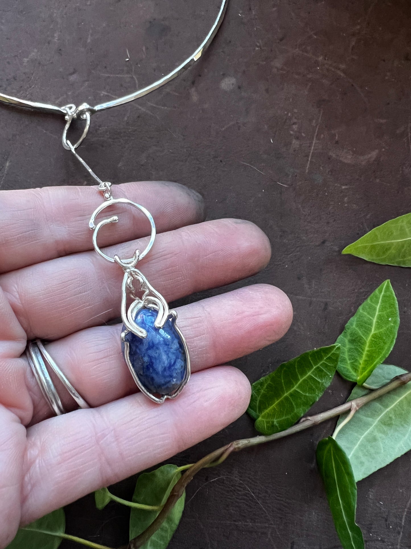 Jewel Beetle No. 9 Collié with Sodalite